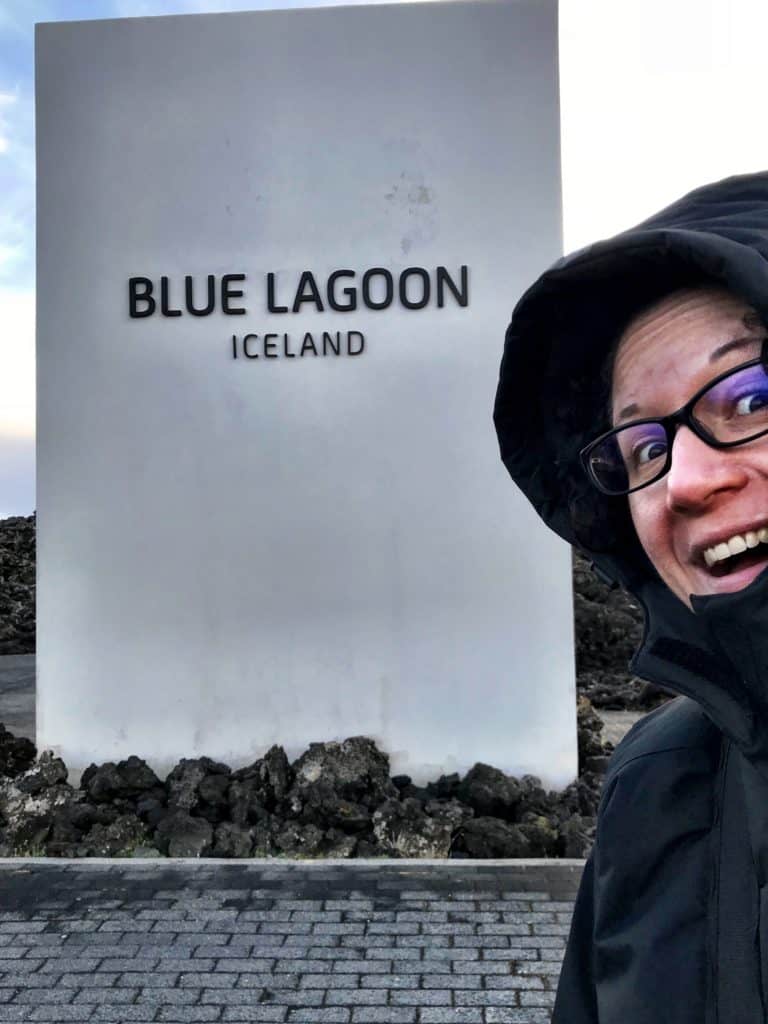 Blue Lagoon Iceland Entrance Sign