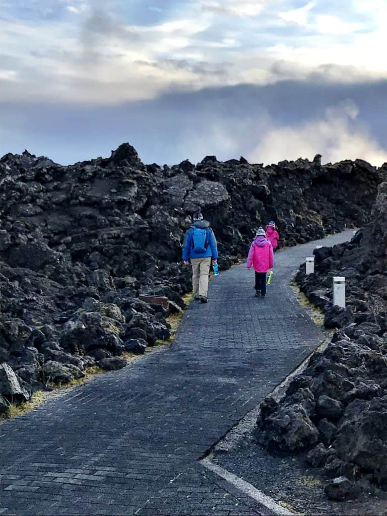 Blue Lagoon Iceland Walkway