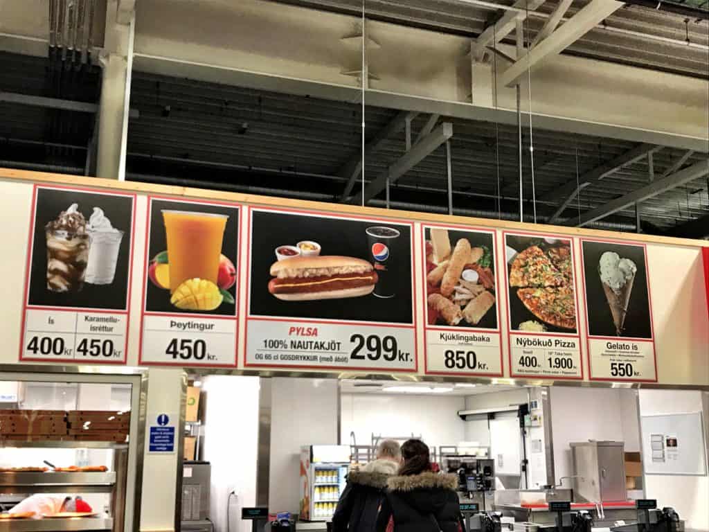Costco Iceland Food Court Prices