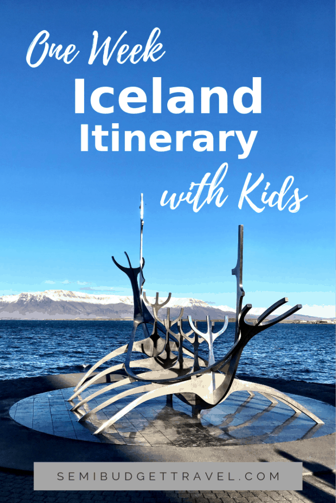 Pinterest - One Week Iceland Itinerary with Kids SBT