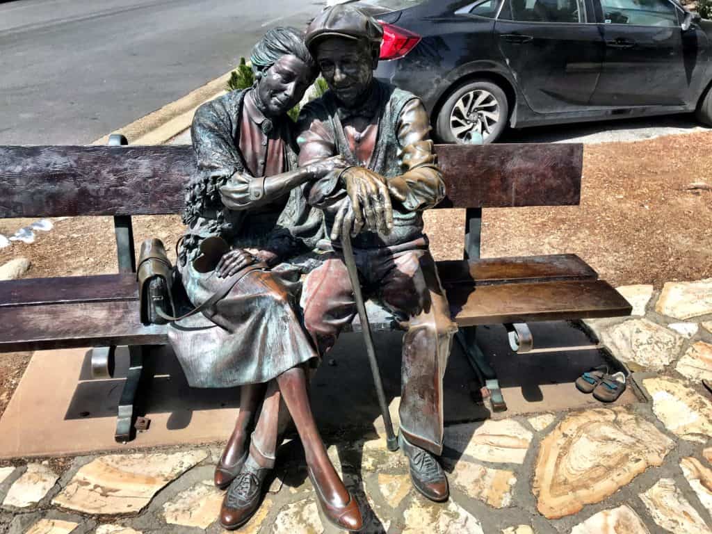 The Valentine Sculpture in Carmel