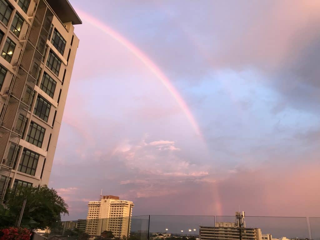 Rainbow in Kuching