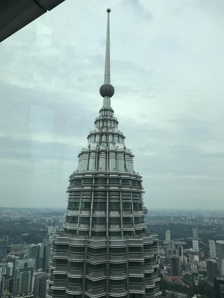 View from Petronas Twin Towers Observation Deck