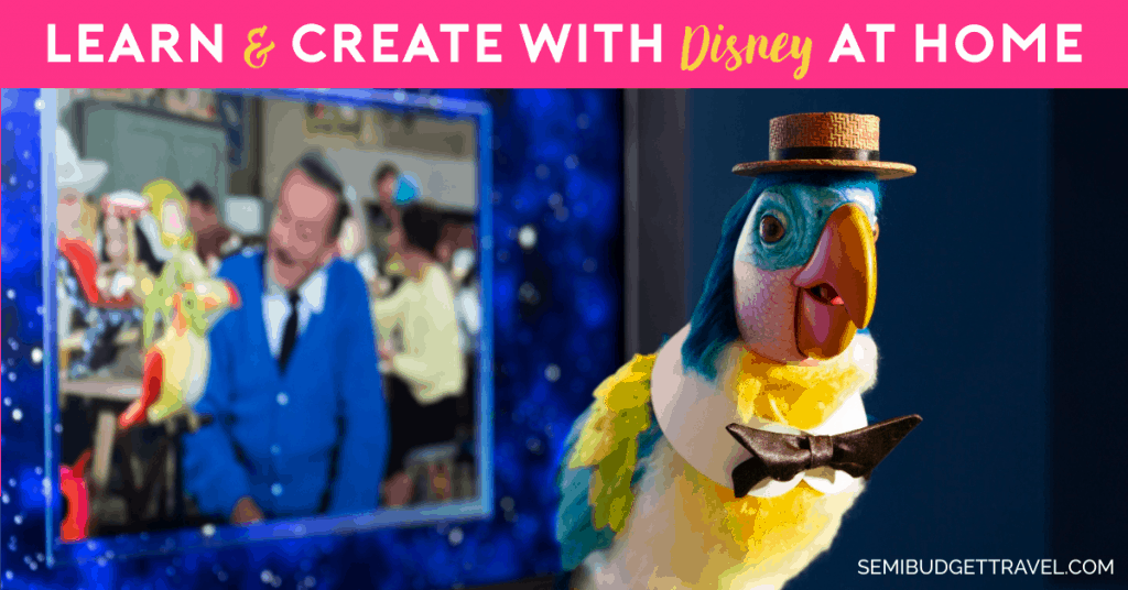 Learn and Create with Disney at Home