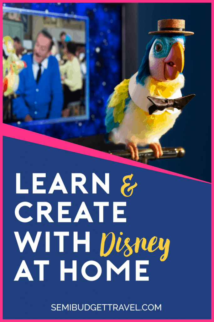 Learn and Create with Disney at Home