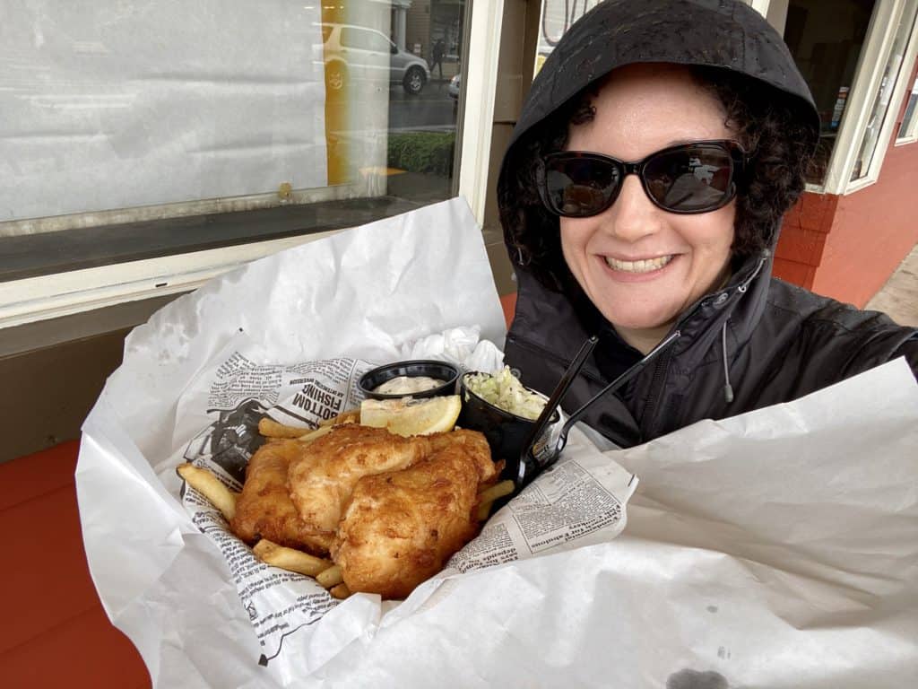 Fish and Chips in Friday Harbor