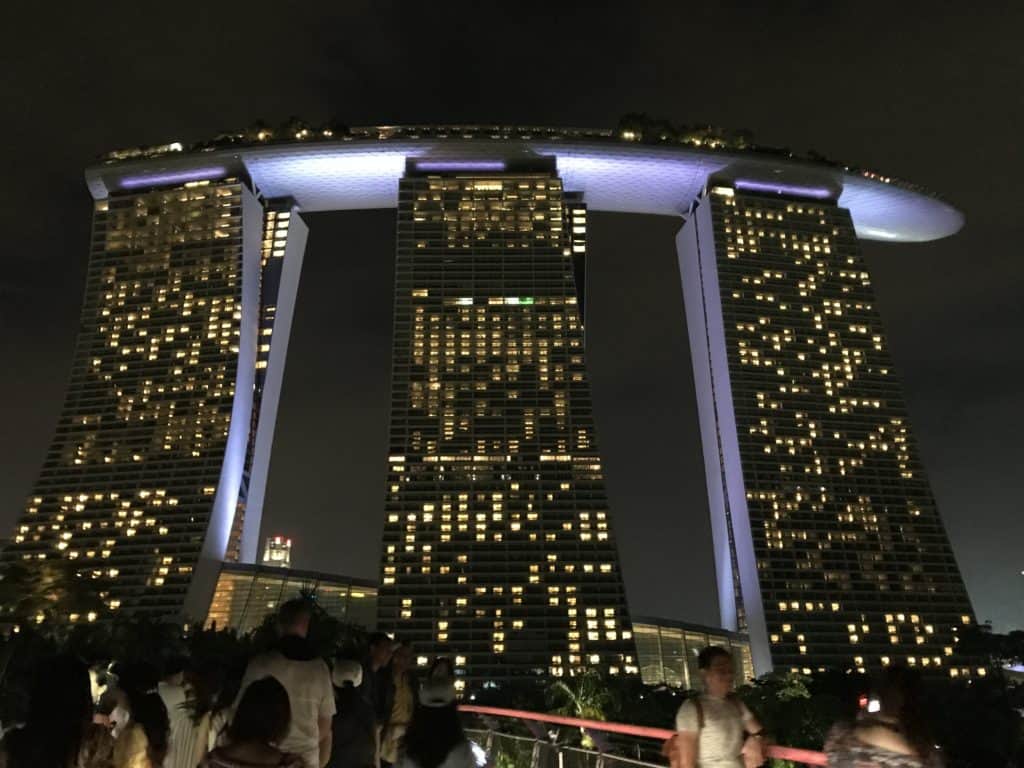 Marina Bay Sands Singapore by Night