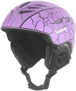 Purple Ski Helmet