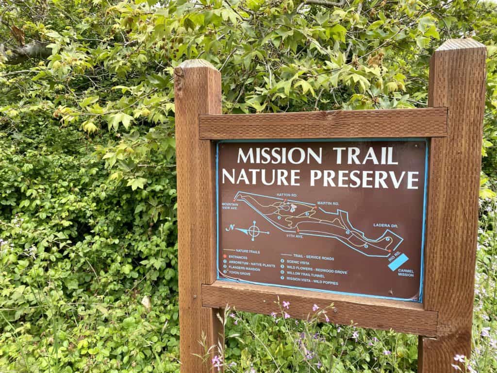 Mission Trail Nature Preserve in Carmel CA