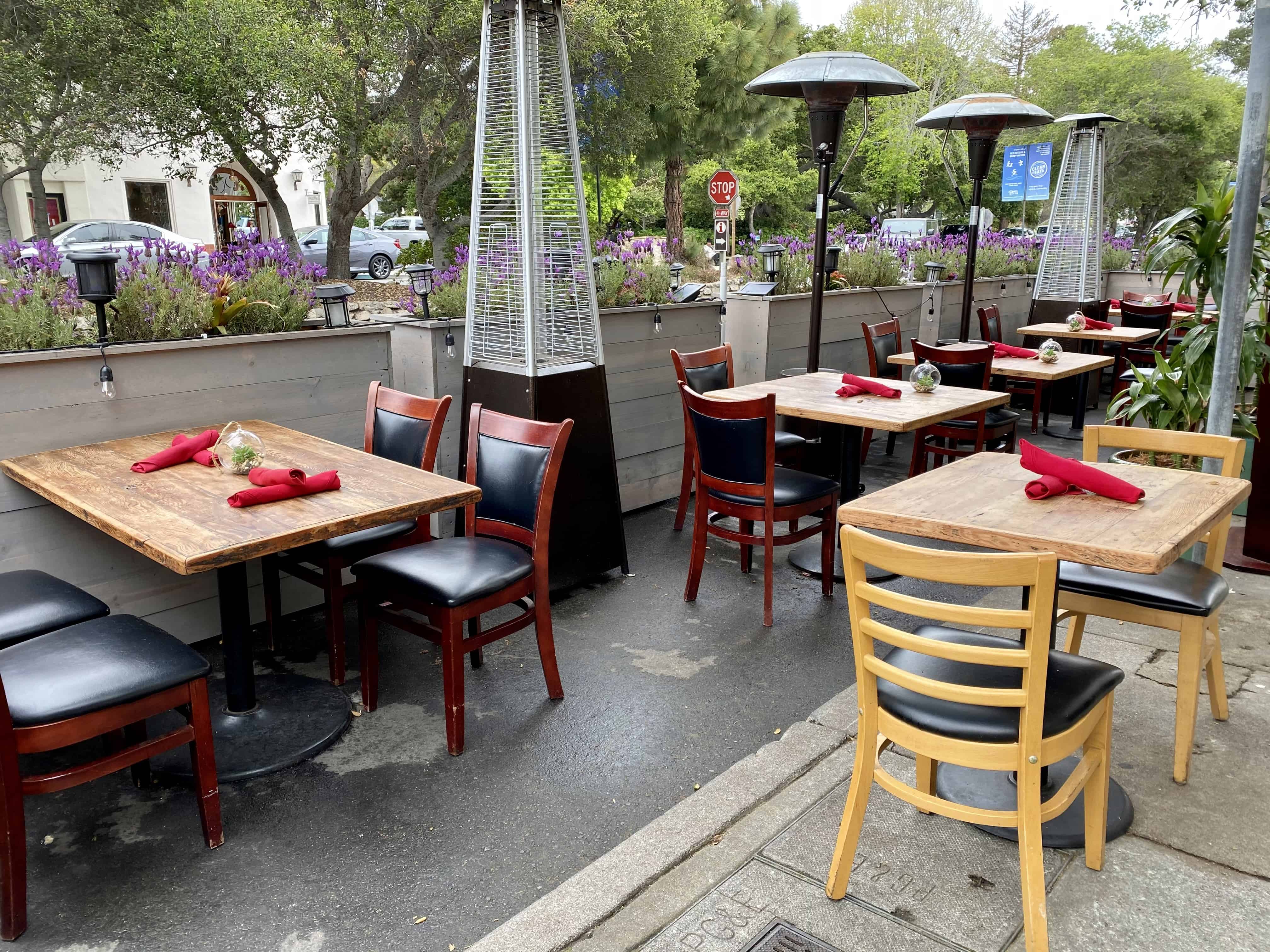 Outdoor Seating Parklets in Carmel CA