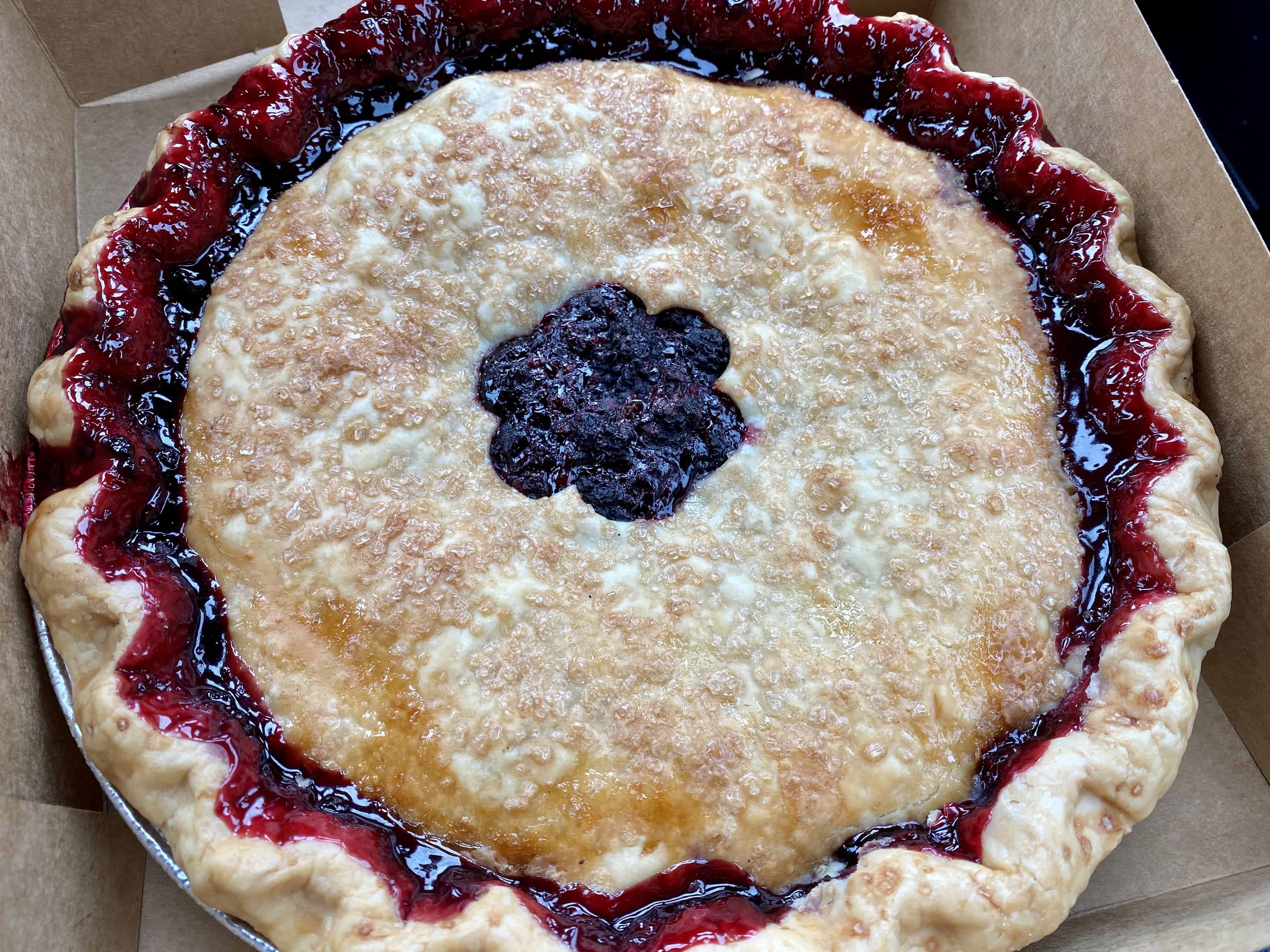 Whidbey Pies Marionberry Pie