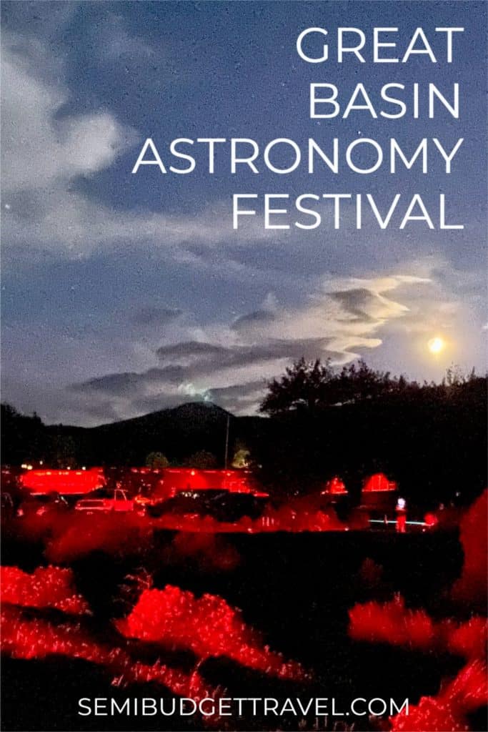 Great Basin Astronomy Festival Stargazing Events!