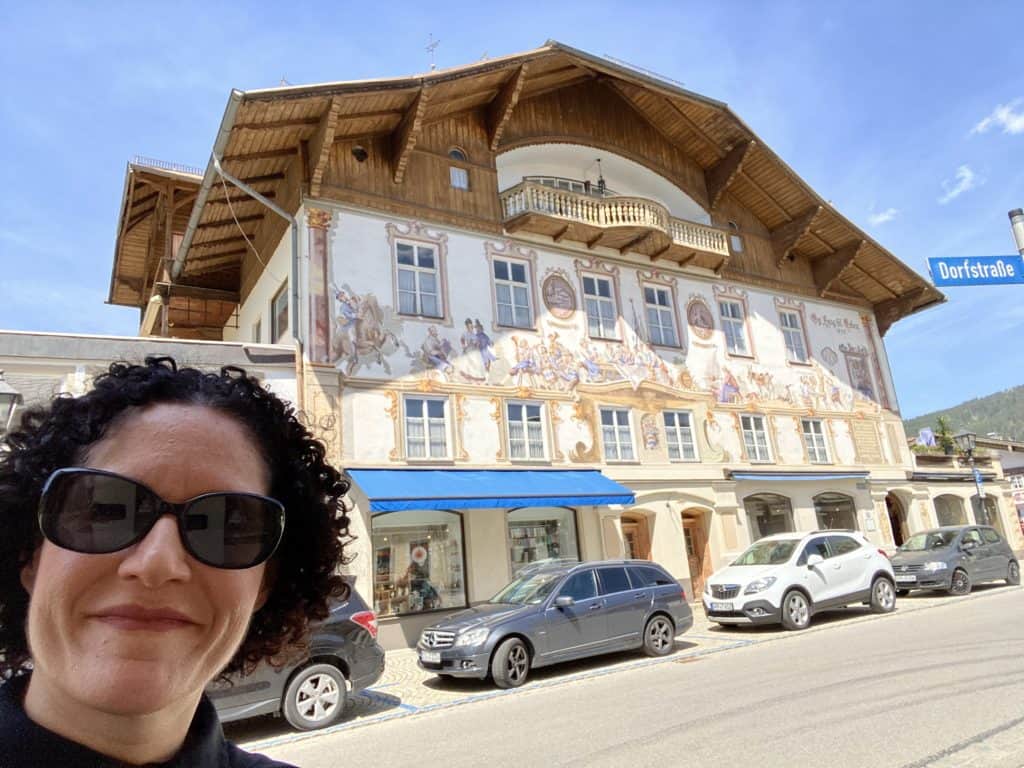 Painted Building in Oberammergau Germany