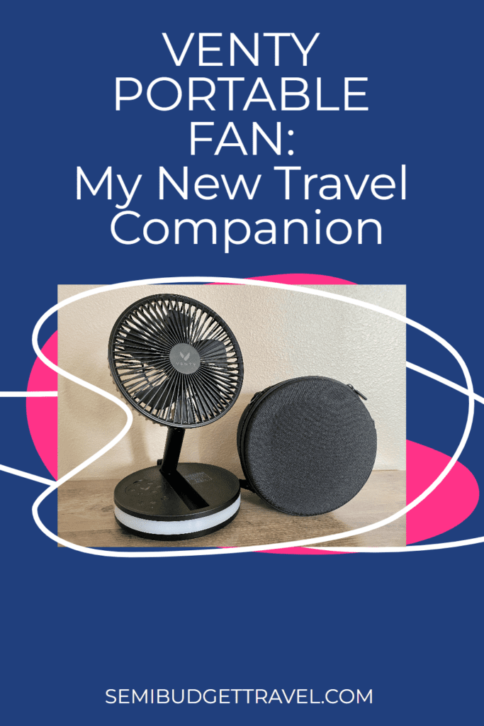 Venty Portable Fan for Travel