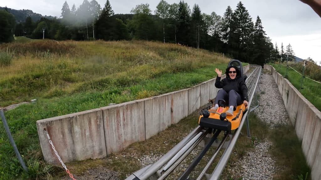 Alpine Coaster Oberammergau Adventure in Germany