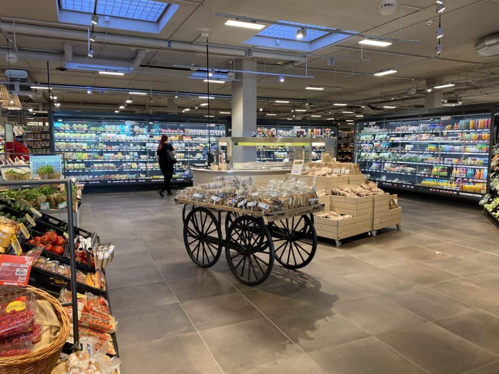 REWE Grocery Store Unterschleissheim Germany