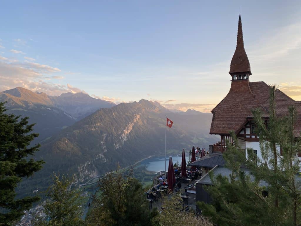 View from Harder Kulm - Top of Interlaken