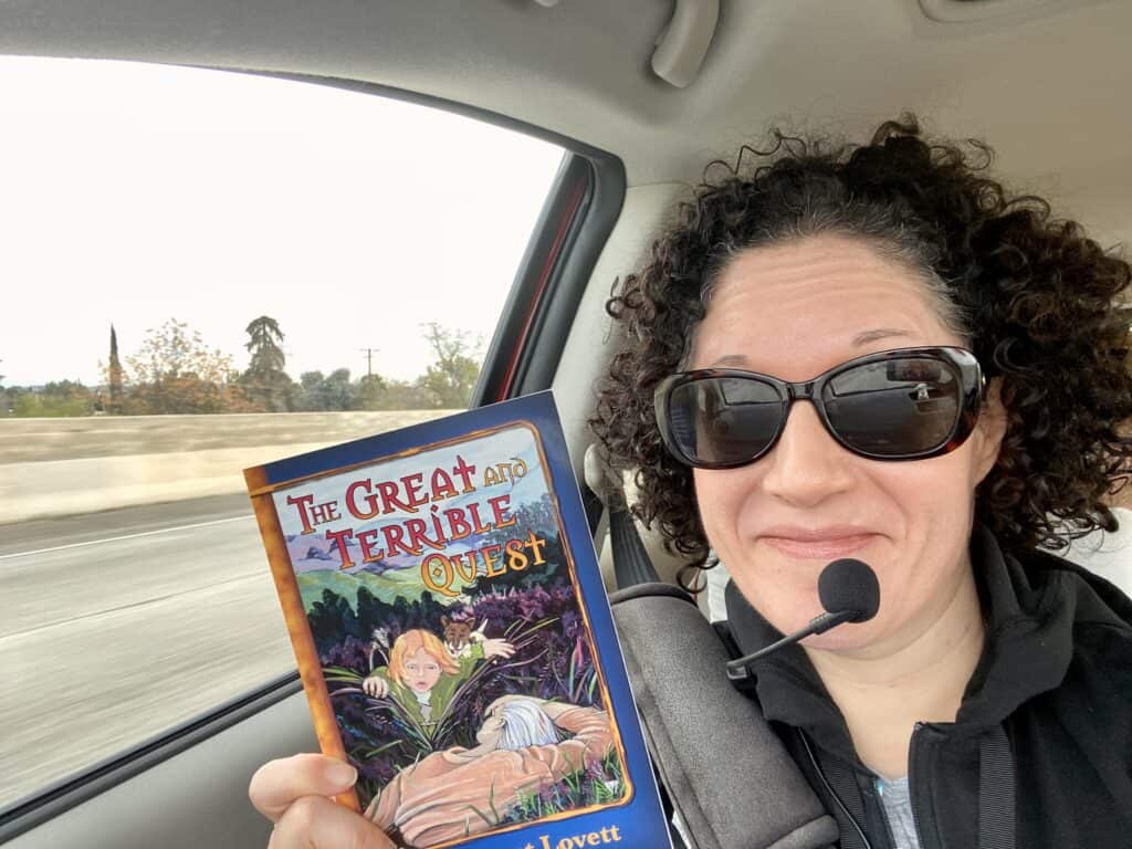 Road Trip Reading with the Voice Amplifier