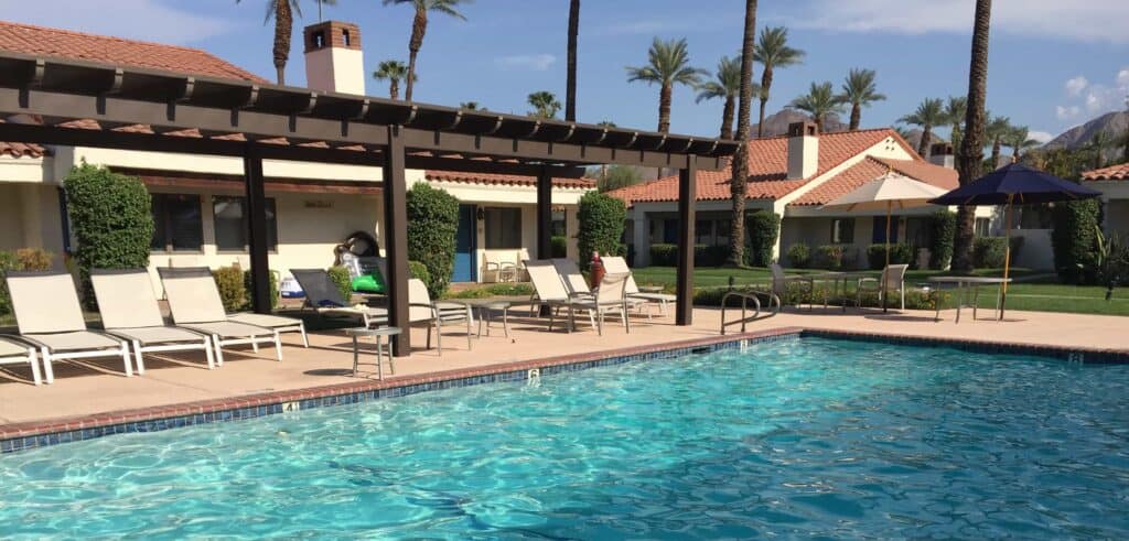 One of the Many Pools at La Quinta Resort